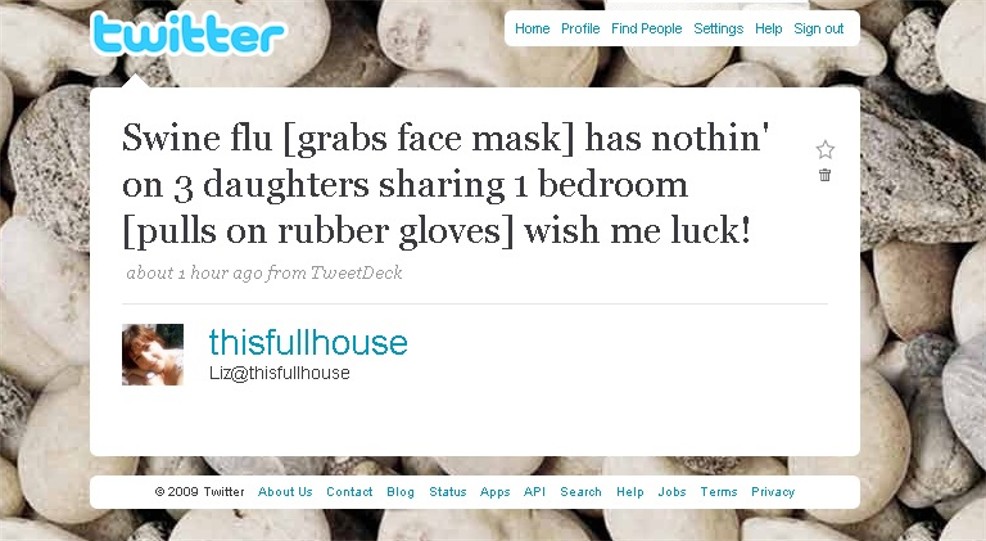 Twitter-swine-flu