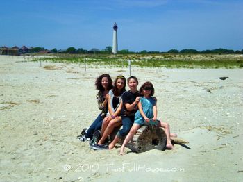 This Full House Kids at Cape May Light House 2010