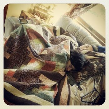 Hope and Heather Napping