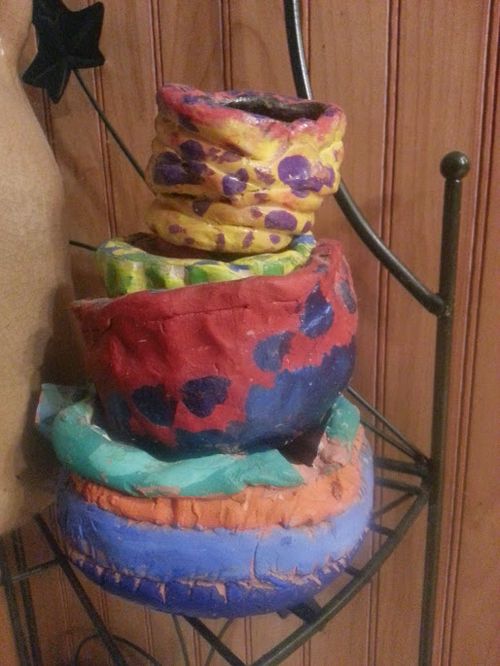 Clay pots